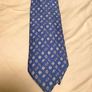 Hermès Blue Silk Tie